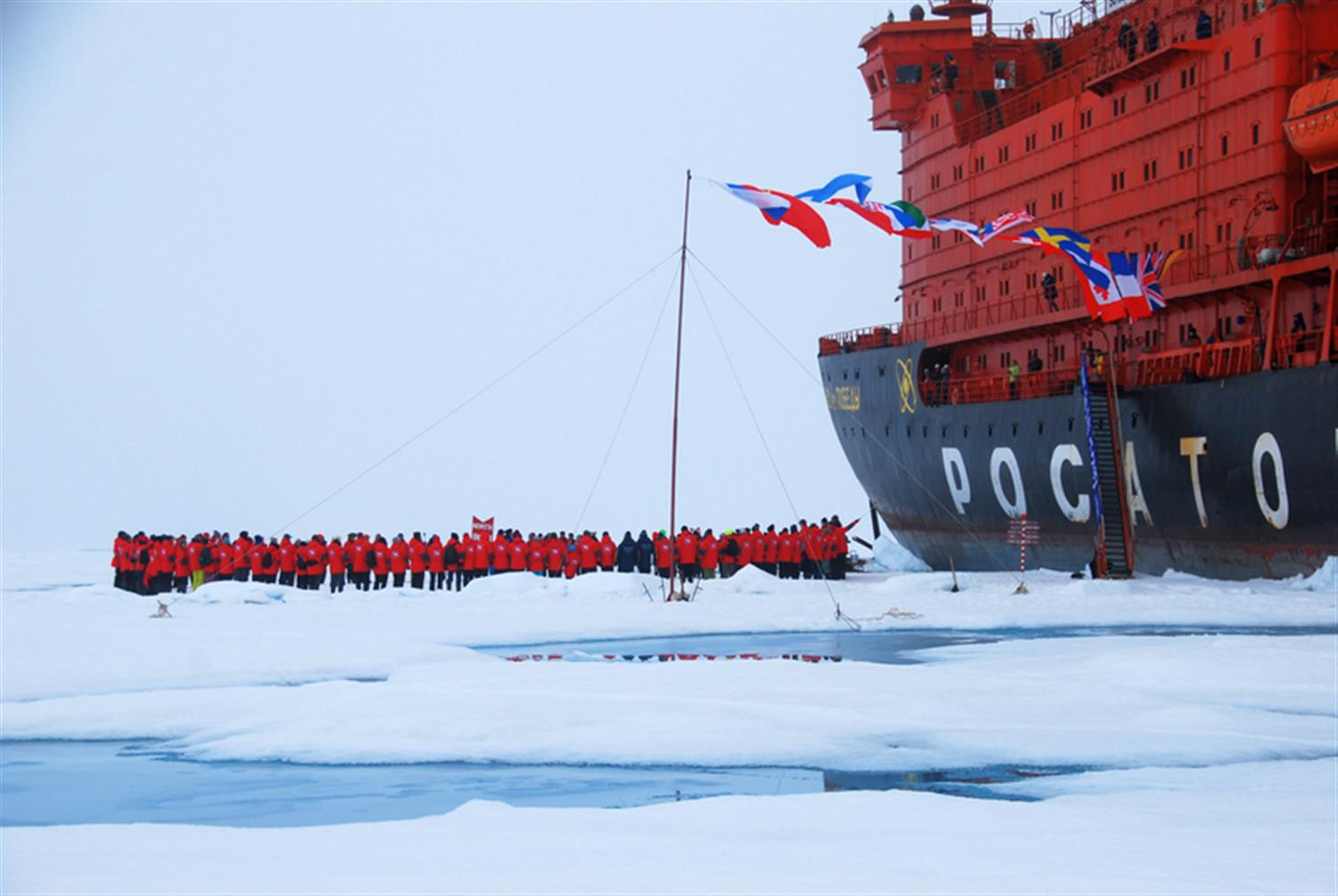 1 август на Северном полюсе. Фоьл Иван Мизин f6c82